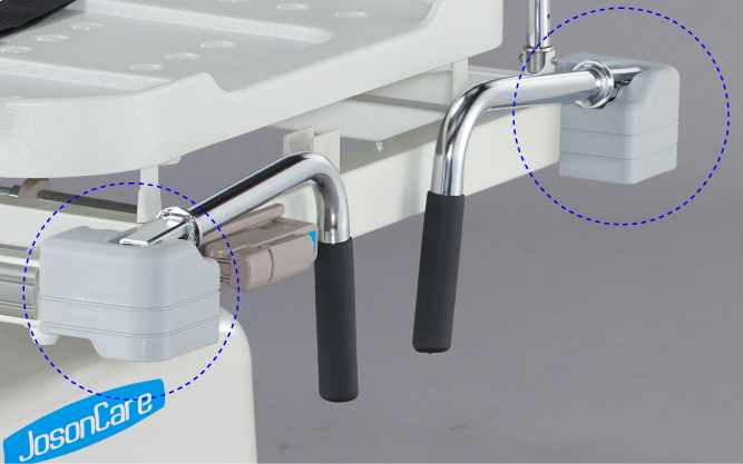 Joson-Care│Emergency Stretcher│JE-200│Anti-Collision Device_Bumpers│Retractable Push Handgrip