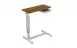 Overbed Table with 2 Braking Casters