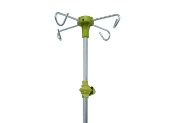 عمود المحاليل الوريدية بأربع خطافات