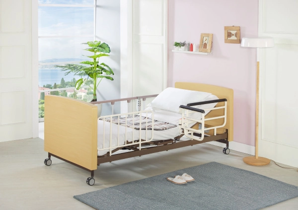 سرير رعاية منزلية كهربائي قابل للتجميع (3 محركات)