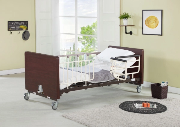 سرير رعاية منزلية كهربائي قابل للطي (4 محركات)